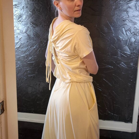 Shirt Maxi Butter Yellow Dress O.N.E from a European Brand - Picture 5 of 15